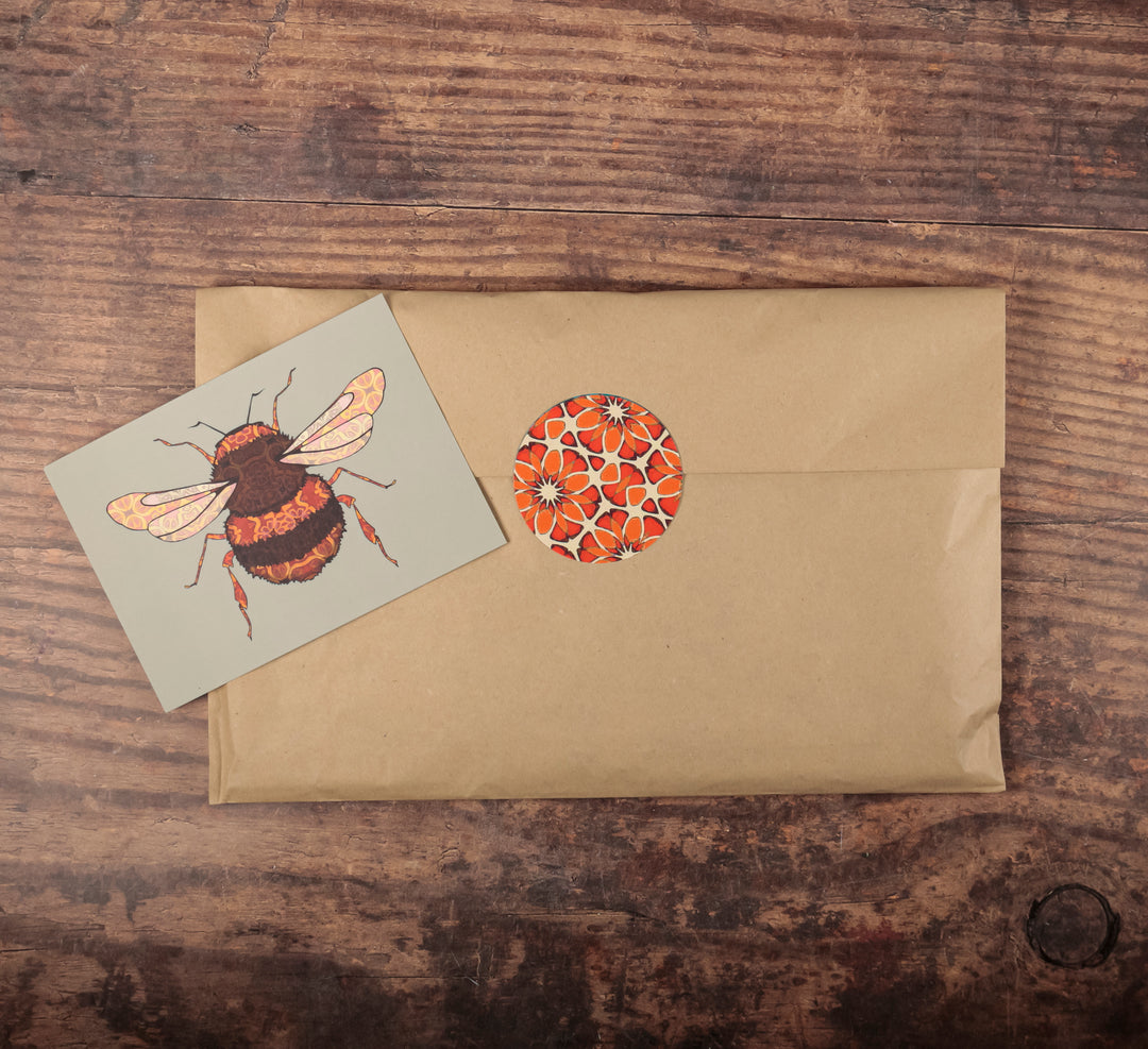 Moroccan Flower tea towel