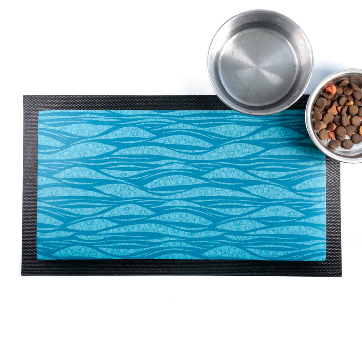 Waves Pet Food Placemat