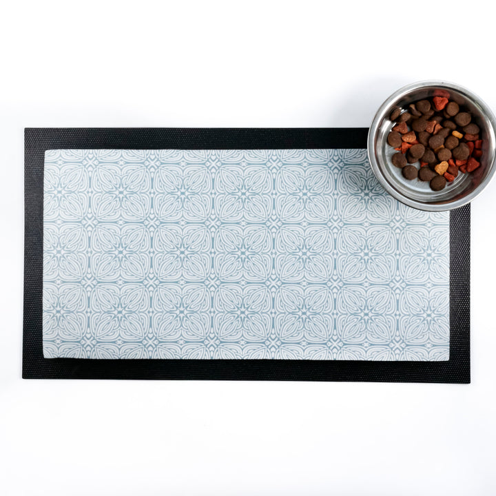 Grey Celtic Pet Food Placemat