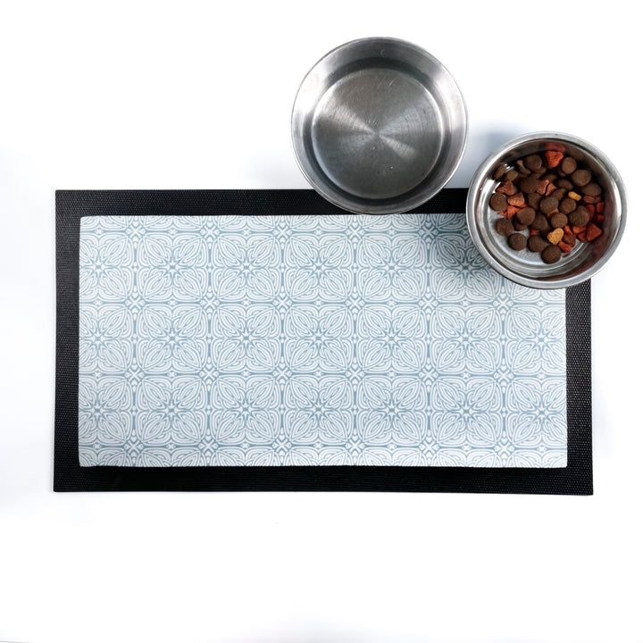 Grey Celtic Pet Food Placemat