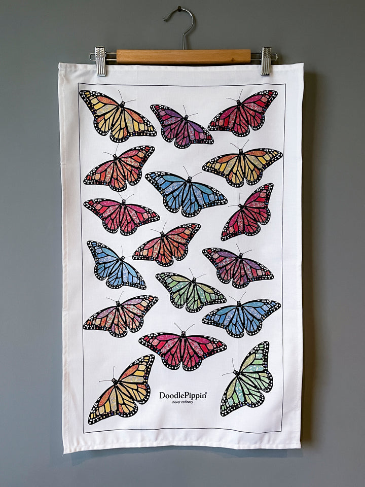 Sale | Butterfly tea towel - 100% Cotton