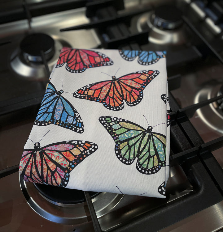 Sale | Butterfly tea towel - 100% Cotton
