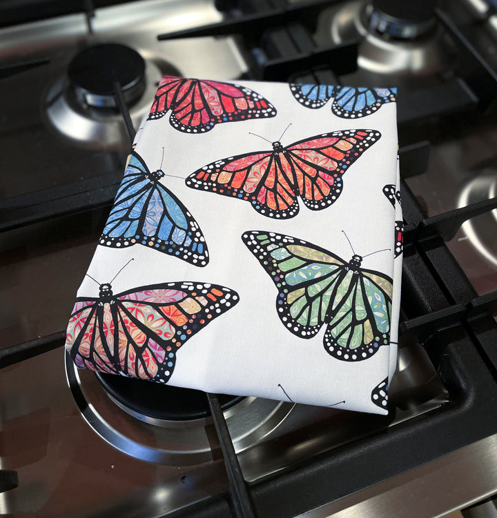 Sale | Butterfly tea towel - 100% Cotton